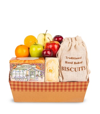 Tea & Treats Fruit Gift