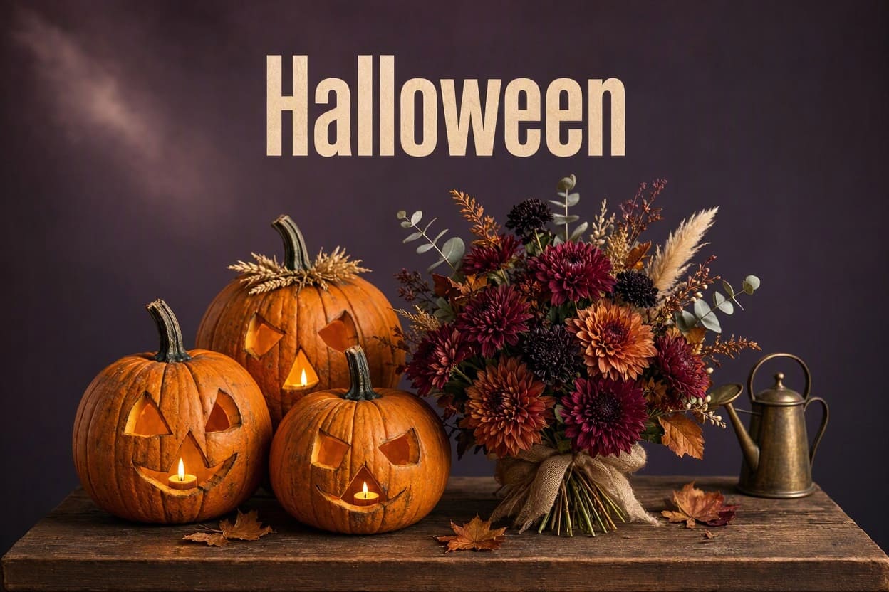 Halloween Flowers