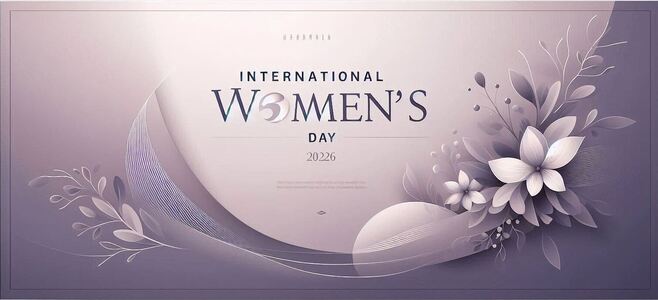Flower For International Women's Day