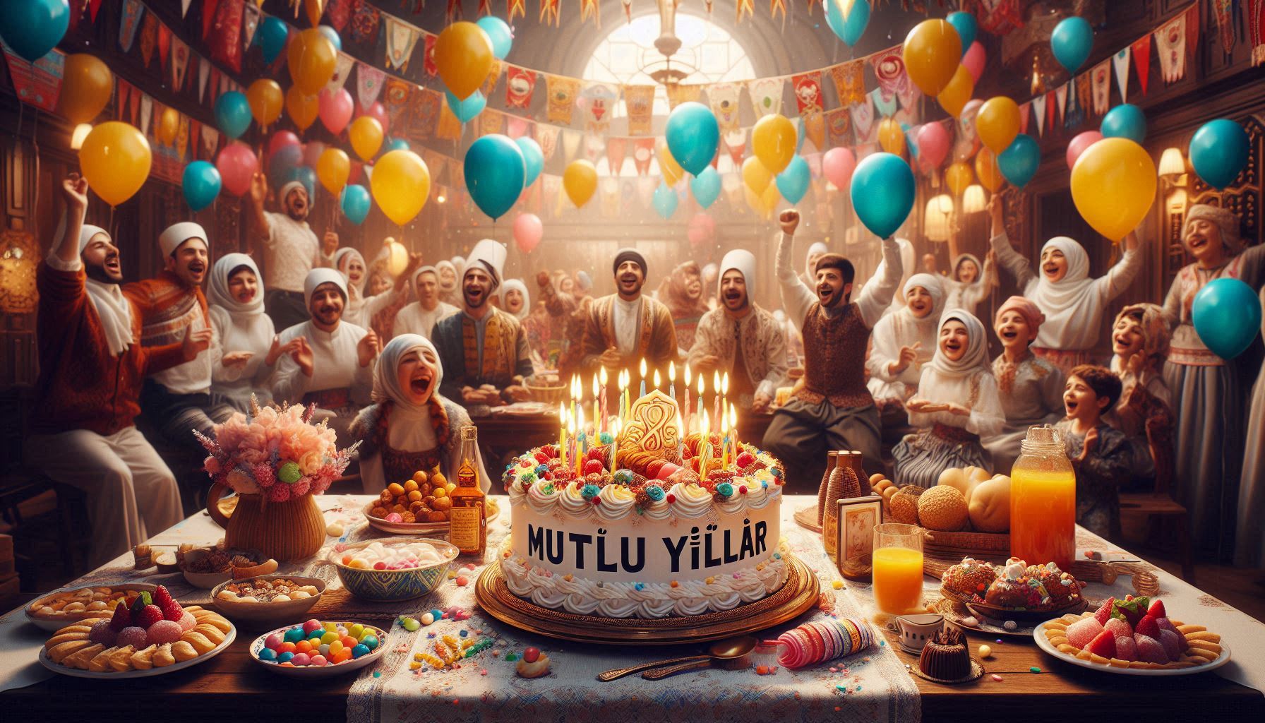 Birthdays in Turkey, Turkish birthday traditions, Children’s birthday celebrations in Turkey, Traditional Turkish birthday song , Birthday cakes in Turkey