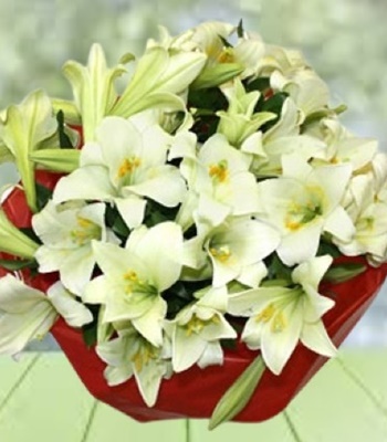 White Lily Bouquet