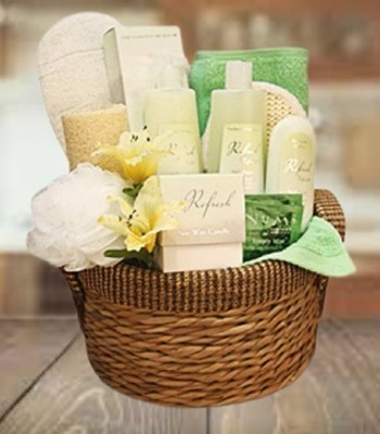 Gift Basket - A Perfect Gift To Refresh & Revitalize Someone