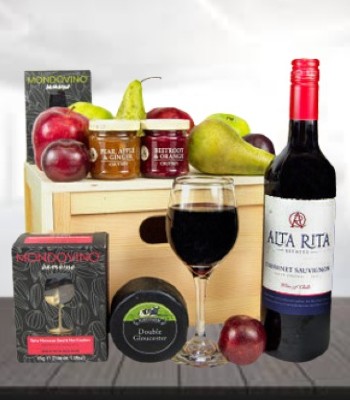 Cheese and Wine Gift Set