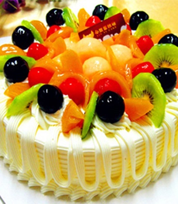 Fresh Mix Fruit Cake - 44oz/1.2kg