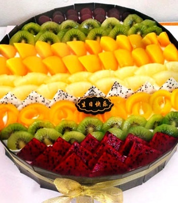 Fruit Chocolate Cake - 44oz/1.2kg