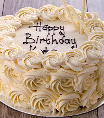 Sponge Cake - Happy Birthday Cake with Personalized Name - 91.68oz/ 2.5kg