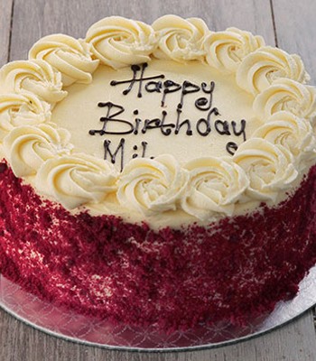 Red Velvet Cake with Cream & Cheese Icing - 91.68oz/ 2.5kg