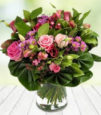 For Someone Special - Roses Alstroemerias and Eustoma