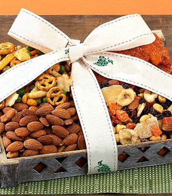 Fruits and Nuts Gift Basket