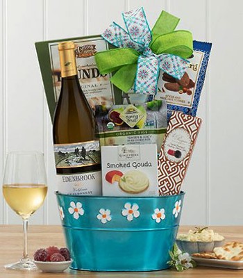 Edenbrook Vineyards Chardonnay - Wine Gift Basket