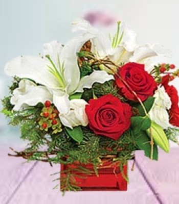 Christmas Flower Arrangement
