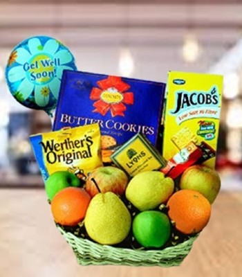 Fruit and Snack Basket - Assorted Items