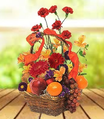 Fruit and Flower Basket