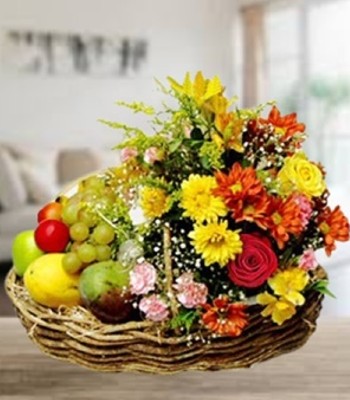 Fruit and Flower Basket