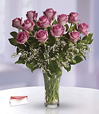 Pink Roses - Dozen Pink Rose Bouquet