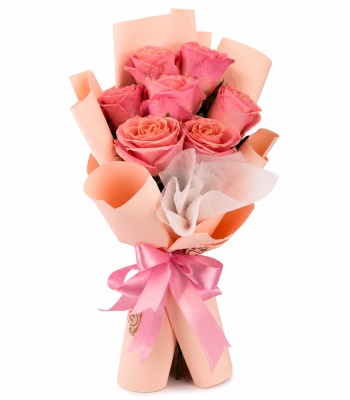Pink Rose Bouquet
