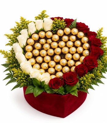 Romantic Red Roses Bouquet