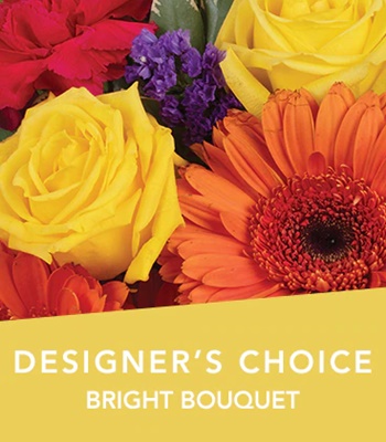 Designer Choice Bouquet - Bright Color Flowers