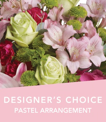 Designer's Choice Pastel Flower Arrangement