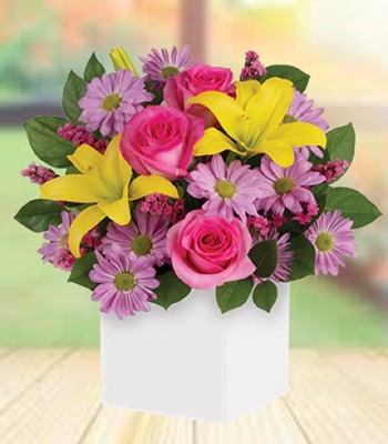 Mix Flowers in Box