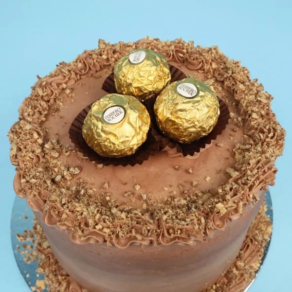 Nutella Rocher Birthday Cake
