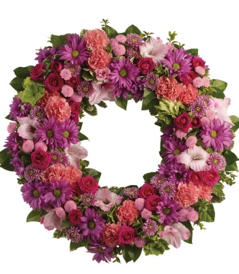 Serene Memory - Elegant White Floral Spray