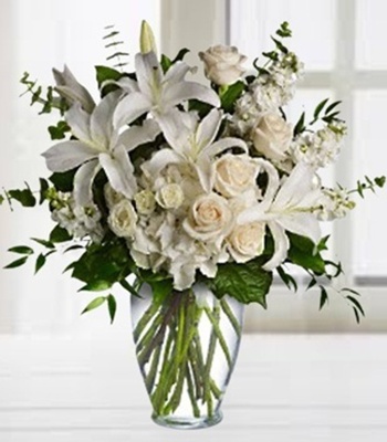 White Sympathy Arrangement For "Hope and Strength"