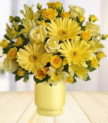 Yellow Mix Flower Bouquet