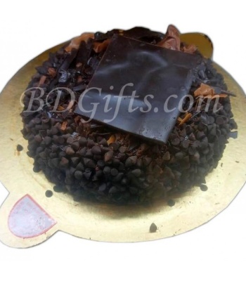 Chocolate Chips Mud Cake 1 Pound