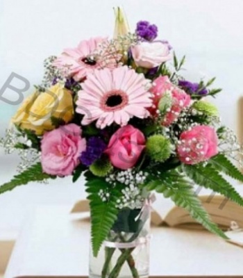 Mix Flower In Vase