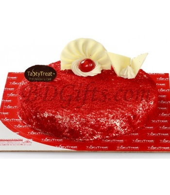 Red Velvet Round Cake Half Kg