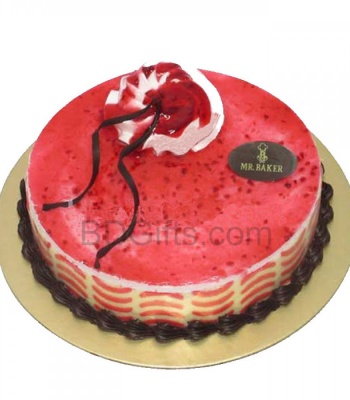 Strawberry Mousse Cake