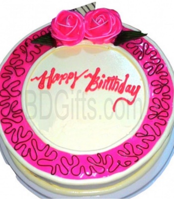 Birthday Vanilla Cake 1 Kg