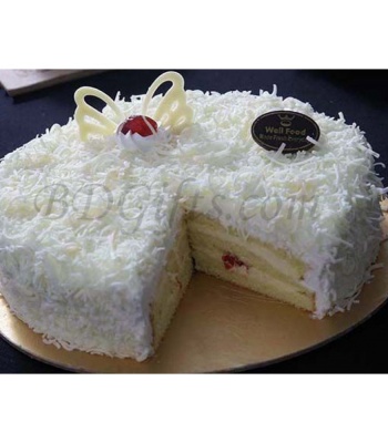 White Forest Cake 2 Pound
