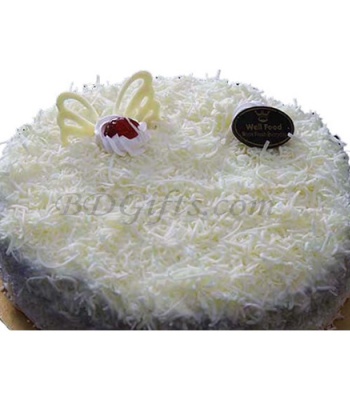 White Forest Cake