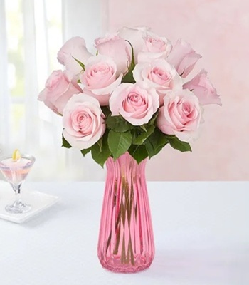 Light Pink Roses For Her