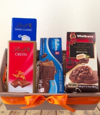 Chocolates Gift Basket