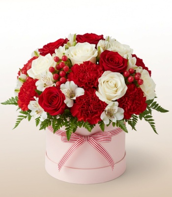 Christmas Floral Centerpiece