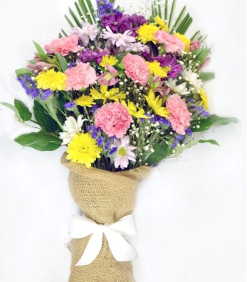 Hand-Tied Flower Bouquet