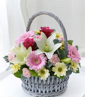 Anniversary Flower Basket