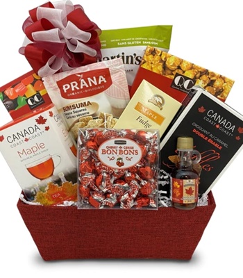 Canadiana Goodies Cookie Basket