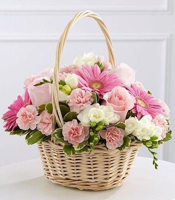 Pure Joy Flower Basket