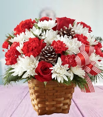 Christmas Star Basket