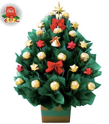 Christmas Tree Chocolate Bouquet