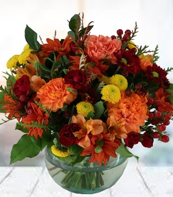 Country Meadow - Daisies, Alstroemeria & Carnations