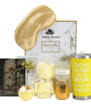 Glow & Bloom Deluxe Self-Care Spa Gift Box