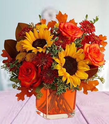 Golden Times - Radiant Thanksgiving Bouquet