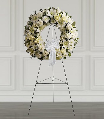 Heartfelt Condolences - Funeral Standing Wreath