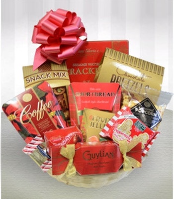 Holiday Spirit Coffee Basket