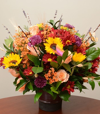 Harvest Bouquet - Mixed Seasonal Flowers
